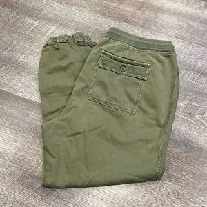 Gap hunter green joggers